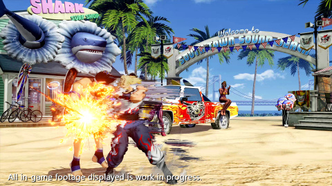 The King of Fighters XV : Andy Bogard monte sur le ring