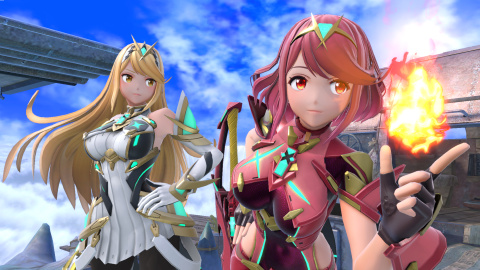 Super Smash Bros.  Ultimate: the Pyra / Mythra DLC is presented in detail (release date, game ...)