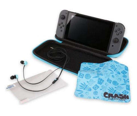 Un Kit Nintendo Switch Crash offert pour l'achat du jeu Crash Team Racing Nitro Fueled