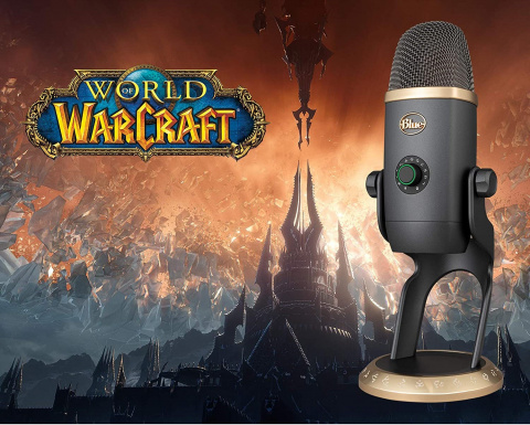Microphone Pro Gaming  Blue Yeti X Edition World Of Warcraft au meilleur prix 