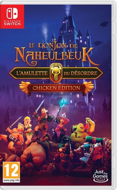 Précommandes ouvertes pour le Donjon de Naheulbeuk : l'Amulette du Désordre Chicken Edition