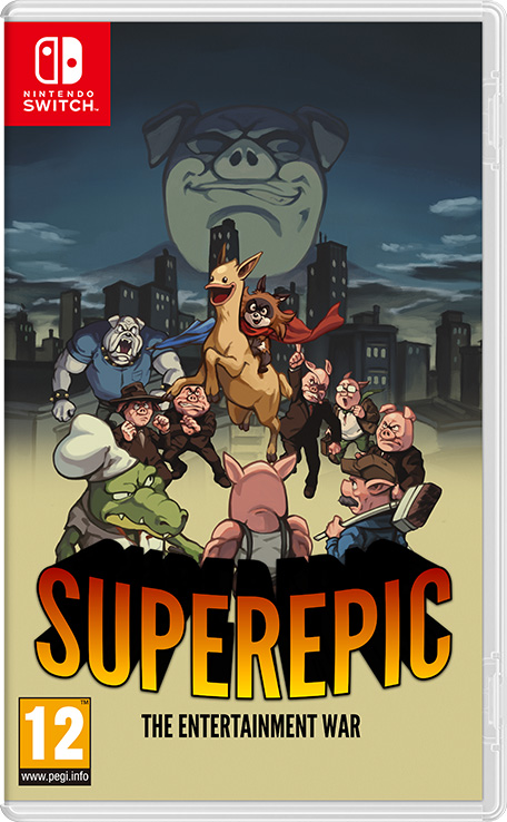 SuperEpic : The Entertainment War sur Switch