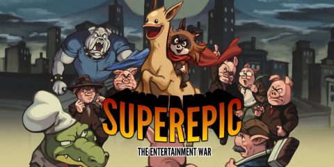 SuperEpic : The Entertainment War sur PS4