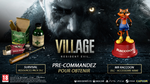 Resident Evil Village : Promo sur la précommande avec 10€ offert + le DLC