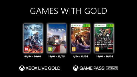 Xbox Games With Gold : Les jeux "gratuits" d'avril 2021