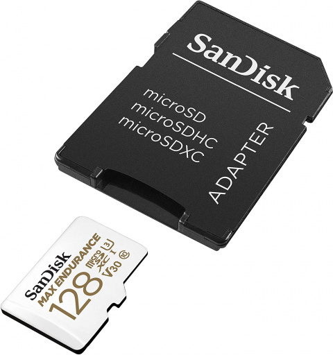 SanDisk MAX ENDURANCE : Carte SD de 128 Go conçue et testée en conditions extrêmes
