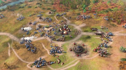 Age of Empires 4 : Romains et Rus s'affrontent dans une partie multi complète !