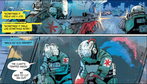 Cyberpunk 2077 Trauma Team : Un excellent comics pour explorer l'univers de CD Projekt RED