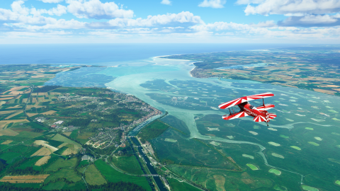 Microsoft Flight Simulator : Une mise à jour qui sublime la France et le Benelux