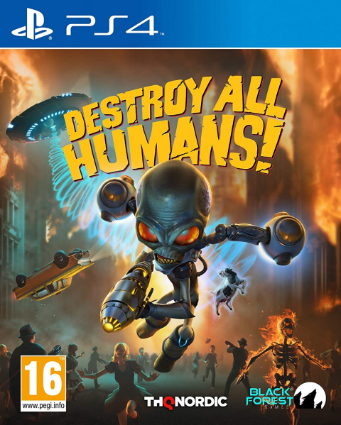 Détruisez l'humanité : Destroy All Humans! sur PS4 est en promo à -55%