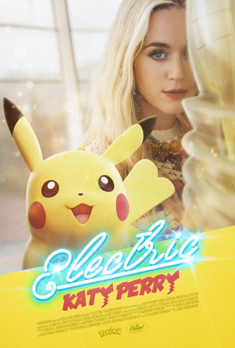 Katy Perry célèbre les 25 ans de Pokémon dans son nouveau clip Electric