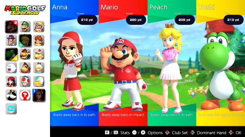 Mario Golf Super Rush : 5 minutes de gameplay avec nouveaux modes et personnages !