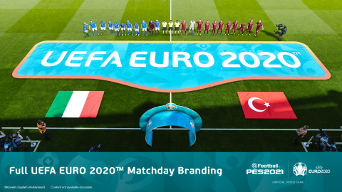 PES 2021 : La mise à jour UEFA Euro 2020 est disponible !