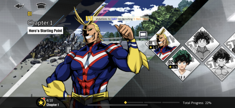 My Hero Academia The Strongest Hero : Un jeu mobile à la hauteur de l'anime ?