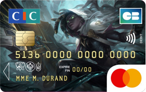 CIC Mastercard x League of Legends Esport : découvrez une offre bancaire 100% esport avec de nombreux avantages !