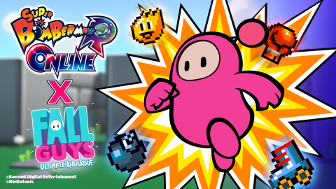 Super Bomberman R Online : Fall Guys vient fêter la sortie du jeu 