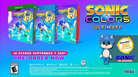 Sonic Colors Ultimate s'officialise avec un trailer coloré !