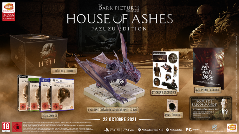 E3 2021 : The Dark Pictures House of Ashes présente sa date de sortie et une édition collector 