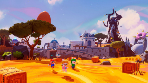Mario + The Lapins Crétins Sparks of Hope sur Nintendo Switch : la précommande du RPG est ouverte