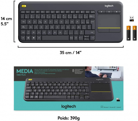 Prime Day : le clavier Logitech K400 sans fil voit son prix chuter 