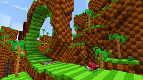 Minecraft : Sonic arrive à toute vitesse en tant que DLC !