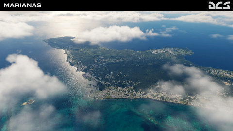 DCS World : la carte gratuite des Îles Mariannes disponible