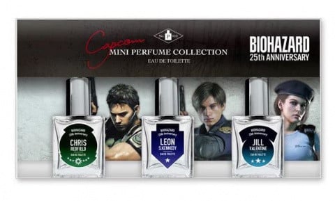 Resident Evil : des parfums pour sentir comme Jill, Chris et Leon pour les 25 ans de la saga