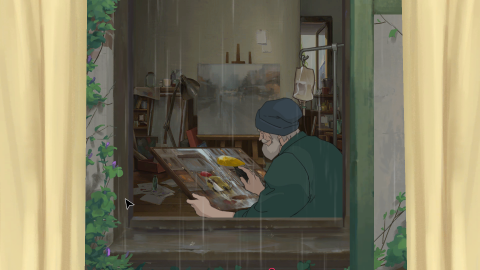 Behind the Frame : Un dessin animé interactif aussi doux qu'un pinceau 