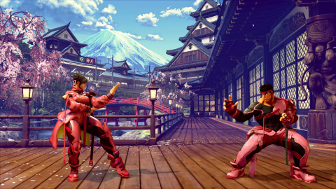 Street Fighter V se pare de rose pour soutenir la lutte contre le cancer du sein