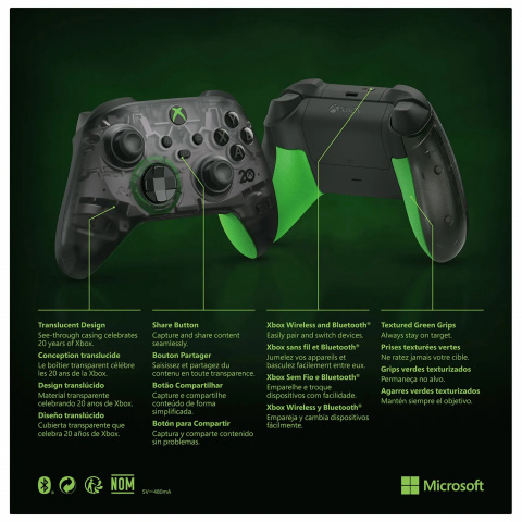 Xbox : Microsoft dévoile une manette collector pour les 20 ans de la console et un accessoire surprise