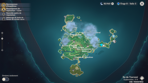 Genshin Impact 2.2 : comment accéder à la nouvelle île de Tsurumi et dissiper le brouillard