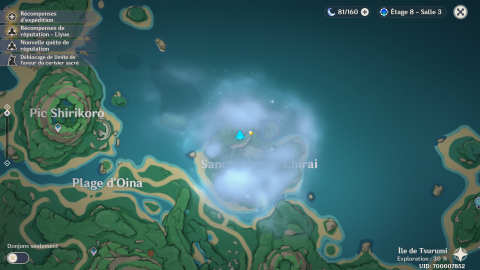 Genshin Impact, comment dissiper le brouillard du Sanctuaire de Chirai