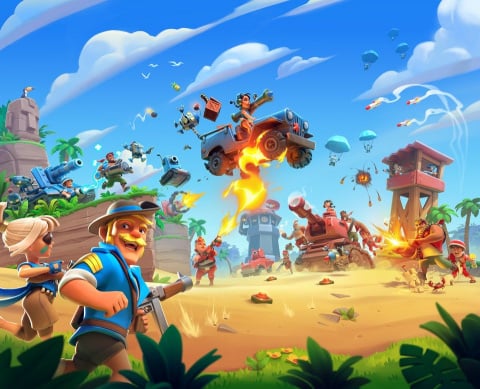 Boom Beach Frontlines sur Android