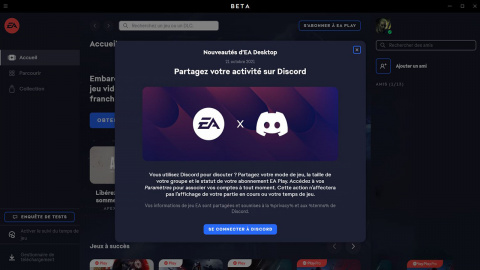 EA et Discord s'associent pour faciliter les interactions, les infos