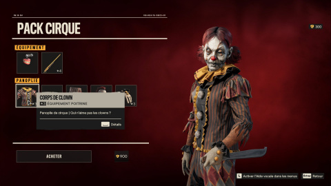 Far Cry 6, un costume de clown d'Halloween ajouté au jeu, comment l'obtenir