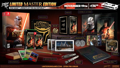 Star Wars Knights of the Old Republic : Limited Run Games dévoile des éditions physiques et collectors !