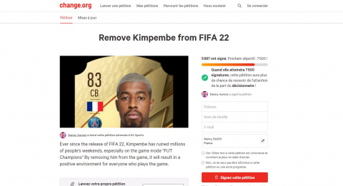 FIFA 22 : Un joueur du PSG dans le viseur de la communauté