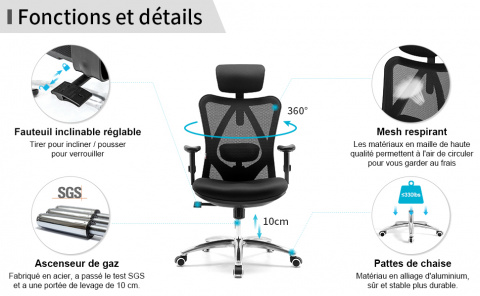 Cyber Monday : Marre d'avoir mal au dos ? Offrez-vous une chaise ergonomique à prix cassé