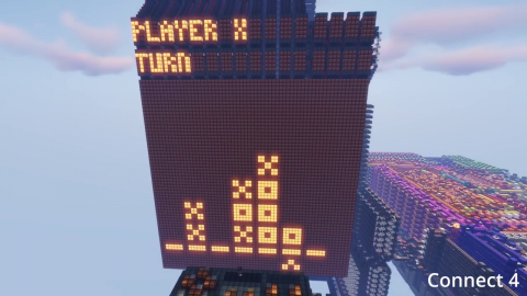 Minecraft : Il recrée un CPU dans son jeu et joue à Tetris