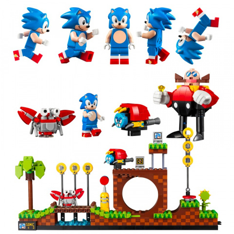 Sonic : Le hérisson bleu débarque à toute vitesse chez Lego !