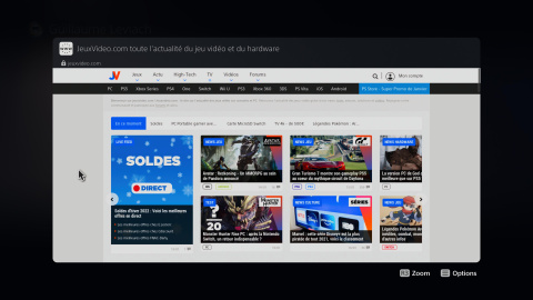 PS5 : un navigateur internet secret caché dans la console, comment y accéder ?