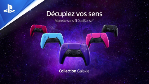 PlayStation 5 : découvrez les nouveaux coloris galactiques de la DualSense