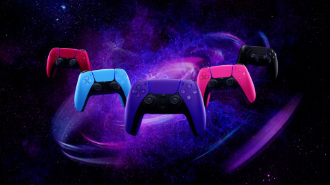 PlayStation 5 : découvrez les nouveaux coloris galactiques de la manette sans fil DualSense
