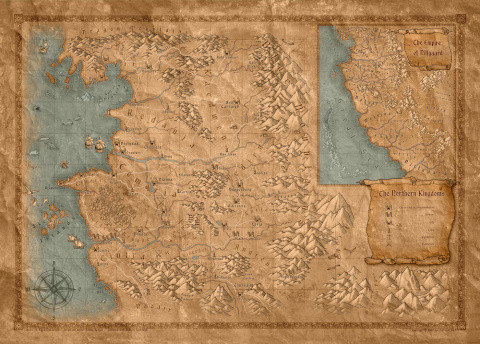 The Witcher : une carte incroyablement détaillée pour vous repérer dans le monde du Sorceleur