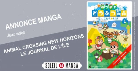 Animal Crossing New Horizons : L'adaptation manga annoncée en France !