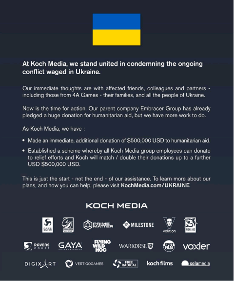 Guerre en Ukraine : Pokémon Company et Koch Media se mobilisent