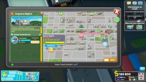 Two Point Hospital Speedy Recovery :  Une ambulance sur laquelle tirer ? 