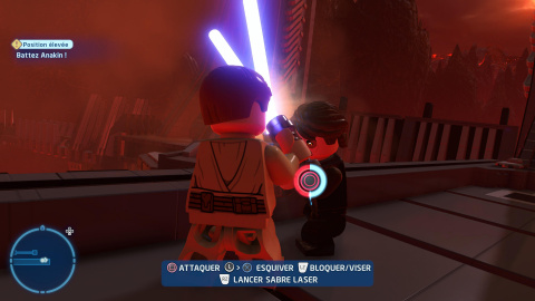 Lego Star Wars, La saga Skywalker :  Position élevée