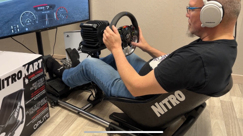 Test du NitroKart de Oplite : Le cockpit familial de Mario Kart à Gran Turismo