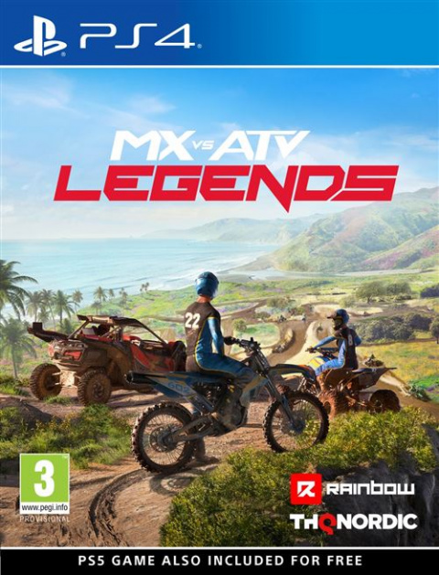 MX vs ATV Legends sur PS4